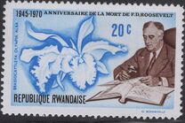 [The 25th Anniversary of the Death of Franklin D. Roosevelt, 1882-1945, type JP]