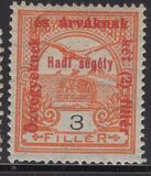 [Turul over Crown of Saint Stephen & King Franz Joseph - Stamps of 1913 Overprinted and Surcharged, type M2]