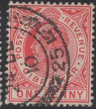 [King George V - Different Watermark, jenis J8]