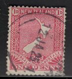 [Map of New Zealand - Coated paper, प्रकार BF]