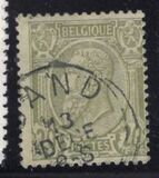 [King Leopold II. New issue, type AH]