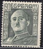 [Generale Francisco Franco (II) con scudi, Scrivi AKN]