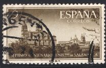 [Stamp Day - The 700th Anniversary of the Founding of the University of Salamanca, type ANT]