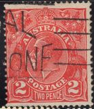[King George V - Different Watermark, タイプ B35]