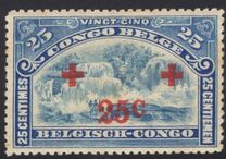 [Red Cross - Not Issued Stamps Overprinted, प्रकार AI1]