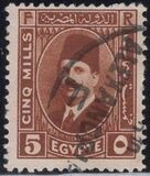 [Serie básica. Rey Fuad I. Inscripción árabe., tipo AL4]