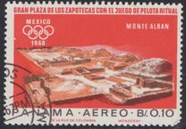 [Olympic Games - Mexico City 1968, Mexico - Ancient Mexican Places of Worship, Вид UE]