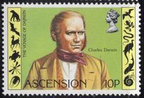 [The 150th Anniversary of Charles Darwin's Voyage, type IU]