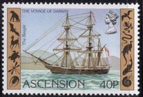 [The 150th Anniversary of Charles Darwin's Voyage, type IX]