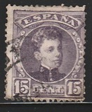 [King Alfonso XIII - Control Number on Backside - New Colors, tip AT13]