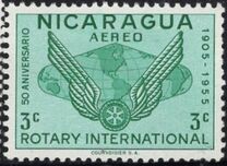 [Airmail - The 50th Anniversary of Rotary International, タイプ RX]