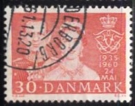 [The 25th Anniversary of the Marriage of King Frederik IX and Queen Ingrid, 类型 EA]