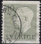 [King Gustaf VI Adolf of Sweden & Tree Crowns - Without Imprint, Typ DB9]