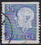[King Gustaf VI Adolf of Sweden & Tree Crowns - New Colors and Values, type FA60]