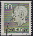 [King Gustaf VI Adolf of Sweden & Tree Crowns - New Colors and Values, type FA67]