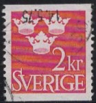 [King Gustaf VI Adolf of Sweden & Tree Crowns - Without Imprint, Typ BM19]
