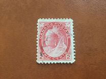 [Queen Victoria - Maple Leaf in Corners, type P2]