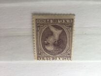 [King Alfonso XIII, Inscription "ISLA DE CUBA", type L]