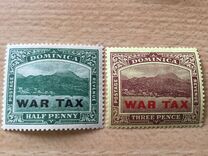 [No. 44 & 48 Overprinted "WAR TAX" - London Print, type M]