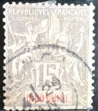[Inscription "MARTINIQUE" in Red or Blue Colour, type F6]
