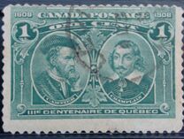 [The 300th Anniversary of the Founding of Quebec, type W]