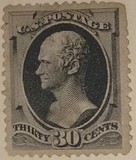 [Special Printings - Designs of 1873. Hard White Wove Paper without Gum, 类型 AO4]