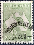 [Definitive Issues - Kangaroo and Map, type A]