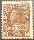[King George V in Admiral Uniform With War Tax Inscription, Вид AM5]