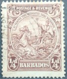 [New Colonial Seal - Inscription "POSTAGE & REVENUE", Tip V]