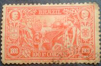 [The 100th Anniversary of the Opening of Brazilian Port, type BX]