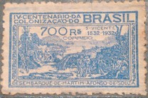 [The 400th Anniversary of the Colonization of Brazil, type EB]