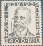 [The 100th Anniversary of the Birth of Machado de Assis, 1839-1908, type HB]