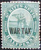 [No. 16 Overprinted "WAR TAX", タイプ C]