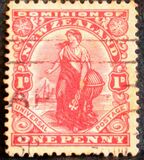 [Penny Universal - Zealandia - Inscription " DOMINION OF NEW ZEALAND", type AR]