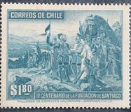[The 400th Anniversary of Santiago, type DP]