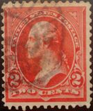 [George Washington - Lines of Groundwork Run Across Triangle, type BX8]