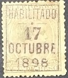 [King Alfonso XII - Nos. 95, 97, 111 & 117-131 Overprinted "Habilitado - PARA - 1898 y 99", type N12]