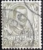 [Definitives - Eagle with Coat of Arms - Victor Emmanuel III, 1869-1947, tip AK4]