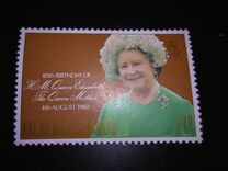 [The 80th Anniversary of the Birth of Queen Elizabeth the Queen Mother, 1900-2002, tegund IB]