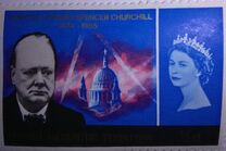 [The 1st Anniversary of the Death of Winston Churchill, 1874-1965, тып R]