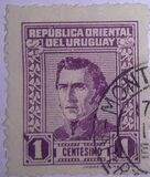[General Jose Artigas - With Imprint "IMPRENTA NACIONAL" Bottom Right, type IW2]