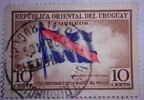 [The 100th Anniversary of the Death of General Jose Artigas, 1764-1850, тып LV]