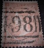 [Queen Victoria - Small White Control Letters in Corners, 类型 L]