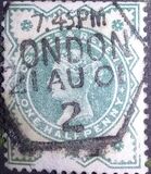 [Queen Victoria - New Colours, प्रकार AU1]