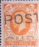 [King George V, 1865-1935 - New Watermark, type BZ11]