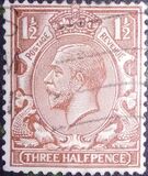 [King George V, 1865-1935 - New Watermark, type BX6]