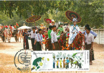 [Festivals in Myanmar - Buddhist Ordination Festival, type ET]
