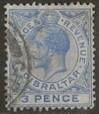 [King George V - Different Watermark, type J13]