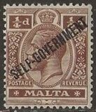 [Overprinted - SELF GOVERNMENT, වර්ගය R]