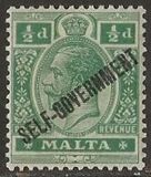 [Overprinted - SELF GOVERNMENT, වර්ගය R2]